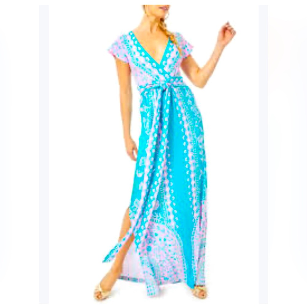 Stunning Lilly Pulitzer “Esmarella” Maxi dress Size XL